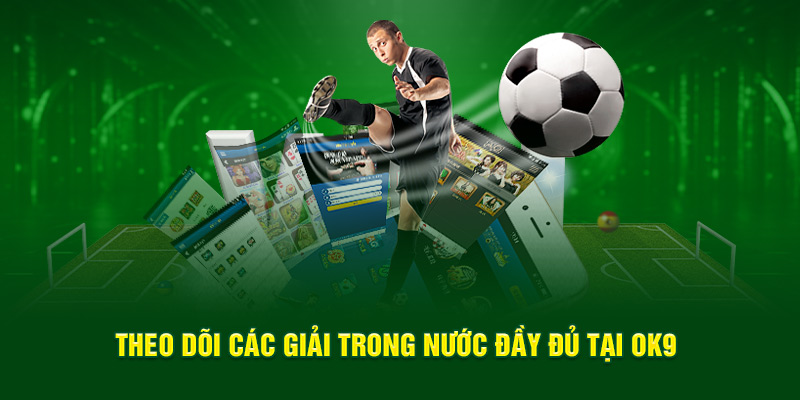 Theo dõi các giải trong nước đầy đủ tại OK9